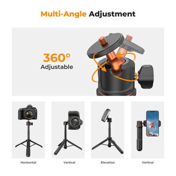 K&F Concept Selfie Çubuğu & Tripod (60cm)