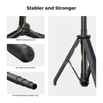 K&F Concept Selfie Çubuğu & Tripod (60cm)