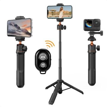 K&F Concept Selfie Çubuğu & Tripod (60cm)