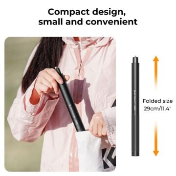 K&F Concept Görünmez Selfie Çubuğu (153 cm)