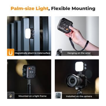 K&F Concept Bi-Color Pocket-Size LED Video Light