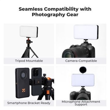 K&F Concept 12W RGB Pocket Video Light