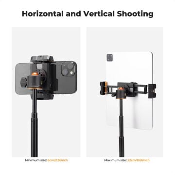 K&F Concept Tablet ve Cep Telefonu Tripod Montaj Adaptörü