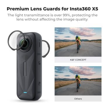 K&F Concept Insta360 X5 Premium Lens Koruyucu