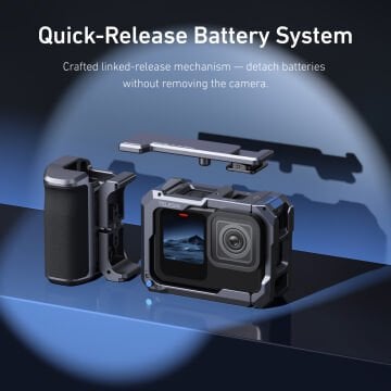 GoPro HERO13 Black StreetGrip Kit (HERO13/12/11/10/9 Uyumlu)