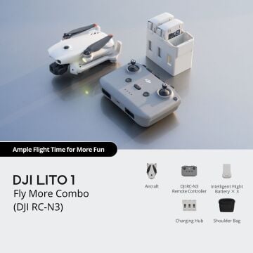 DJI Lito 1 Fly More Combo (DJI RC-N3) (Ön Sipariş)