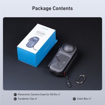 TELESIN Insta360 X5/X4 Koruma Çantası