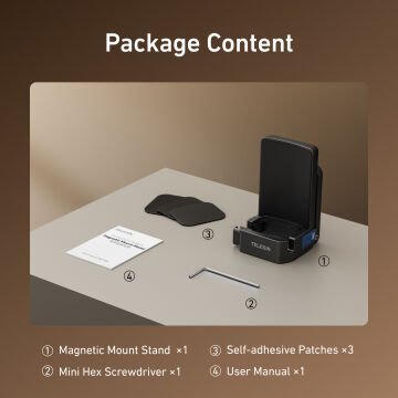 Osmo Pocket 4 için Manyetik Montaj Standı