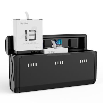 Telesin GoPro HERO13 Şarj Kutusu + 2 Batarya