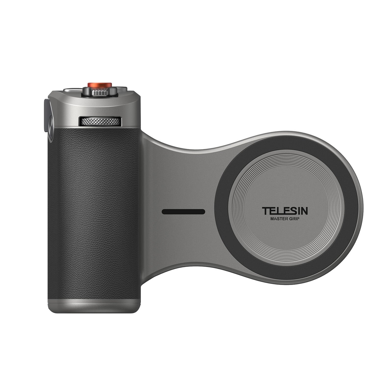Telesin Master Grip Black MagSafe kamera tutacağı önden görünüm