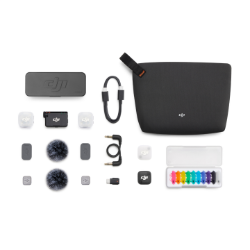DJI Mic Mini 2 (2 TX + 1 RX + Charging Case)