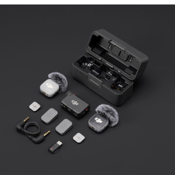 DJI Mic Mini 2 (2 TX + 1 RX + Charging Case)