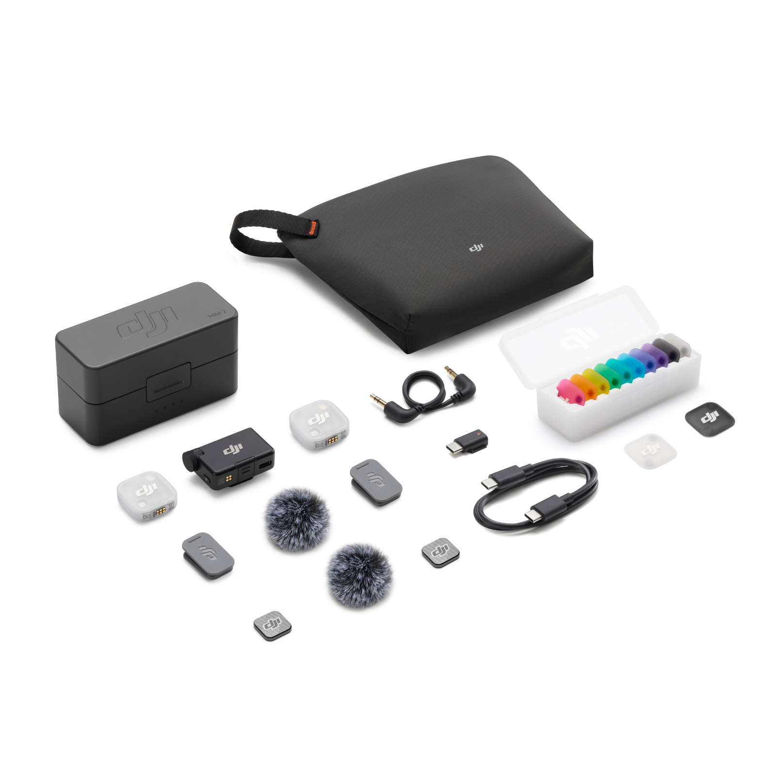 DJI Mic Mini 2 (2 TX + 1 RX + Charging Case)