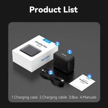 Telesin Insta360 X5 Charging Case