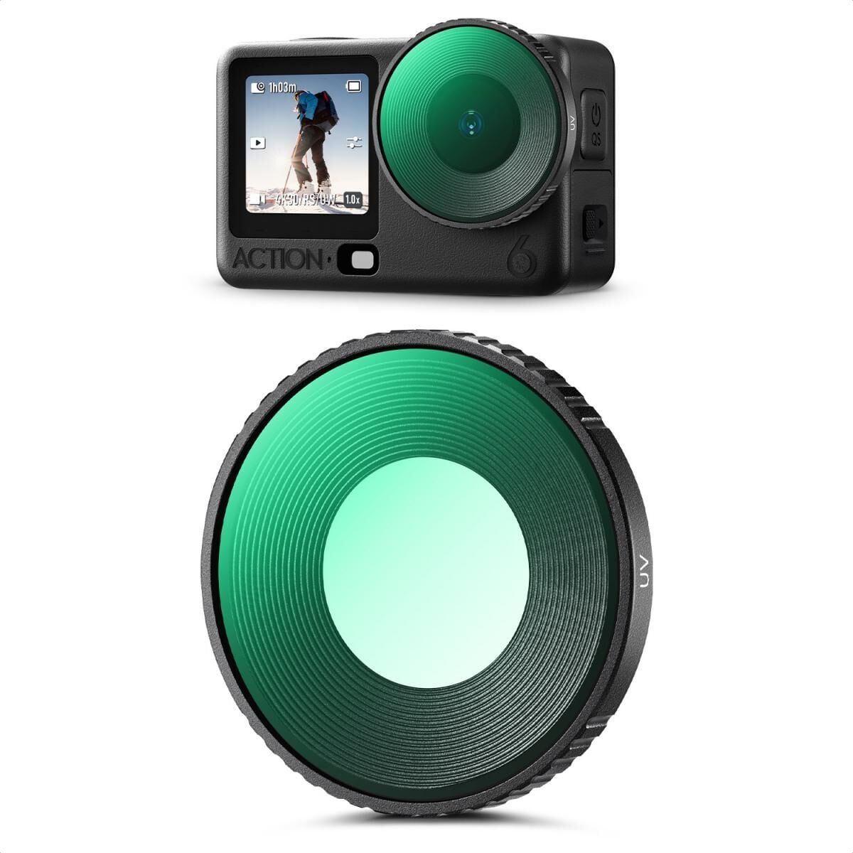 K&F Concept Osmo Action 6 UV filtre