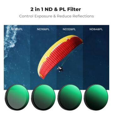 Osmo Action 6 ND/PL Filtre Seti (ND&PL 8/16/32/64)