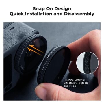 Osmo Action 6 ND/PL Filtre Seti (ND&PL 8/16/32/64)