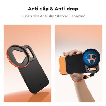 iPhone 17 Pro CPL Filtre ve Filtre Montaj Adaptörü