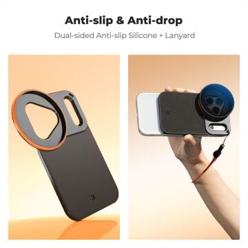 iPhone 17 Pro Max VND Filtre ve Filtre Montaj Adaptörü (ND2-32)