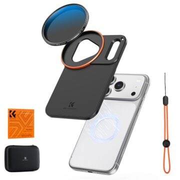 iPhone 17 Pro Max VND Filtre ve Filtre Montaj Adaptörü (ND2-32)