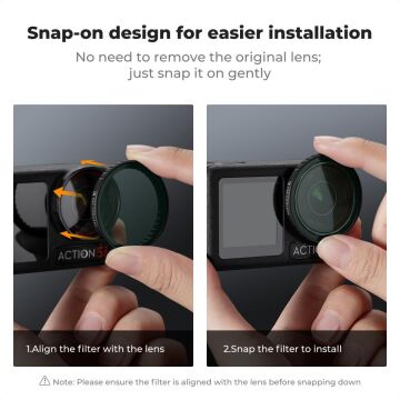 Osmo Action 5 Pro Polarize Filtre