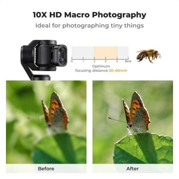 Osmo Pocket 4 Makro Lens (10X)