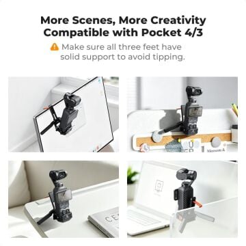 Osmo Pocket 4 için Manyetik Genişleme Çerçevesi