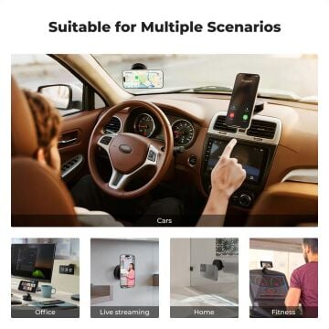 MagSafe Uyumlu Manyetik Araç Telefon Tutucu