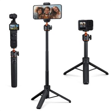 K&F Concept Mini Selfie Çubuğu & Tripod (65cm)