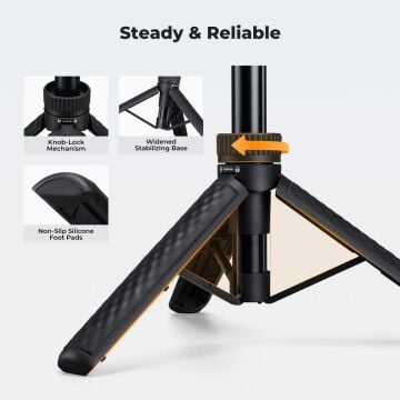 K&F Concept Mini Selfie Çubuğu & Tripod (65cm)