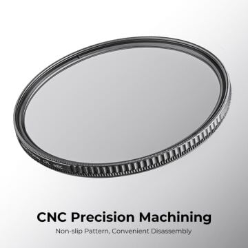 K&F Concept 58 mm CPL Filtre (Nano-Xcel Series)
