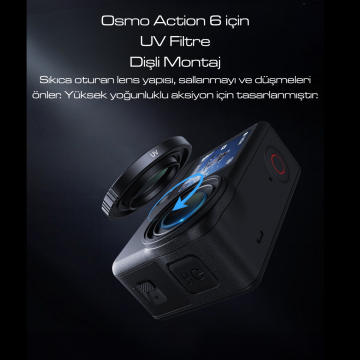Osmo Action 6 için UV Filtre