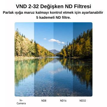 Insta360 Luna Ultra Filtre Seti (CPL+VND2-32+ Black Diffusion)
