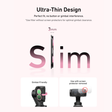Insta360 Luna Ultra Filtre Seti (CPL+VND2-32+ Black Diffusion)
