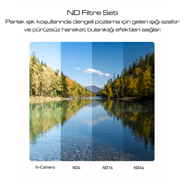 Insta360 Luna Ultra ND Filtre Seti (ND4+ND16+ND64)
