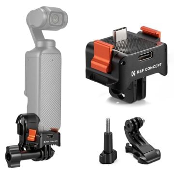 K&F Concept Osmo Pocket 4 için Şarj Soketli Stand