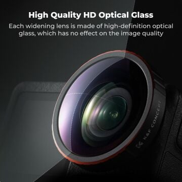 Osmo Action 5 Pro için Ultra Geniş Açı Lens