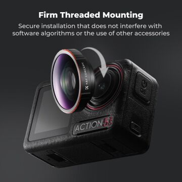 Osmo Action 5 Pro için Ultra Geniş Açı Lens