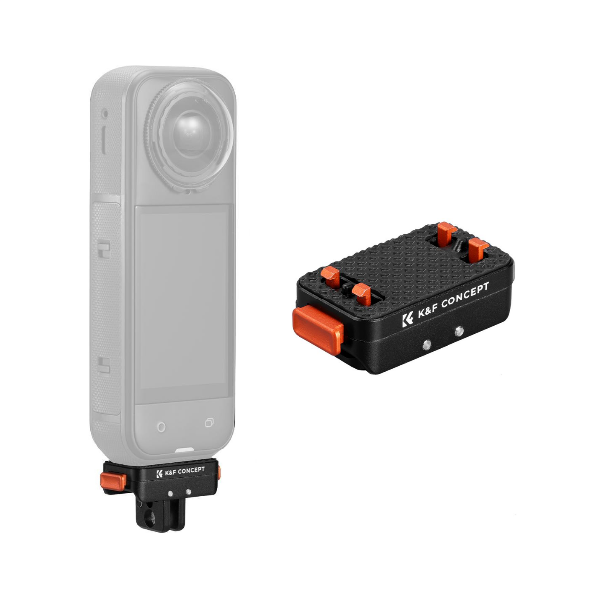 Insta360 X5 için Manyetik Katlanabilir Hızlı Çıkarma Adaptör