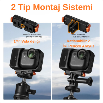 Insta360 GO Ultra Manyetik Katlanabilir Hızlı Çıkarma Adaptör