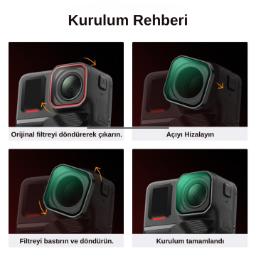 K&F Concept Insta360 Ace Pro 2 PL Filtre