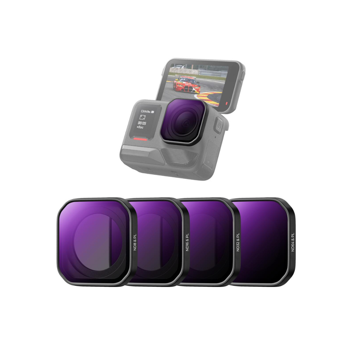 K&F Concept Insta360 Ace Pro 2 ND/PL Filtre Seti (ND/PL8/16/32/64)