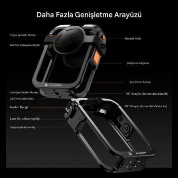 K&F Concept Osmo 360 Uyumlu Metal Kafes