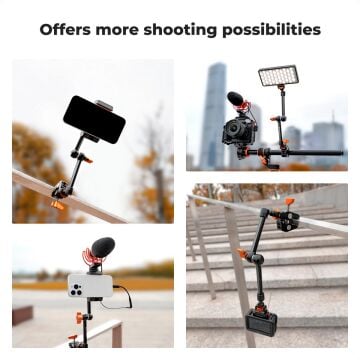 K&F Concept Magic Arm with Super Clamp (11 inç)