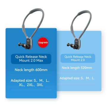 Telesin U Shaped Neck Mount 2.0 (Max)