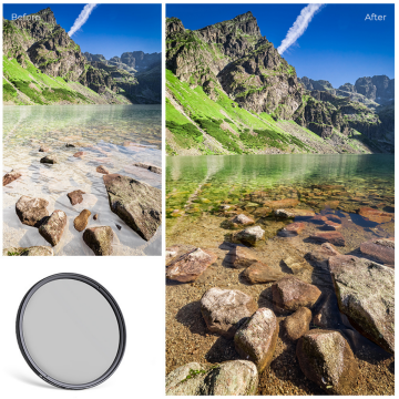 K&F Concept 67 mm CPL Lens Filtresi (Nano-C Serisi)