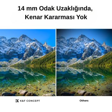 K&F Concept 58 mm CPL Lens Filtresi (Nano-C Serisi)