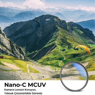 K&F Concept 67 mm UV Lens Filtresi (Nano-C Serisi)