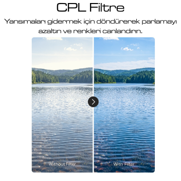 Telesin Osmo Pocket 4P Filtre Kiti (CPL+VND8-32+Cool Rose)