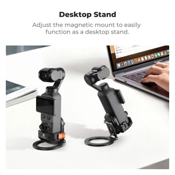 K&F Concept Osmo Pocket 4 için Manyetik Telefon Tutucu